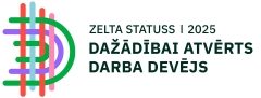 Dažādībai atvērts darba devējs zīmogs